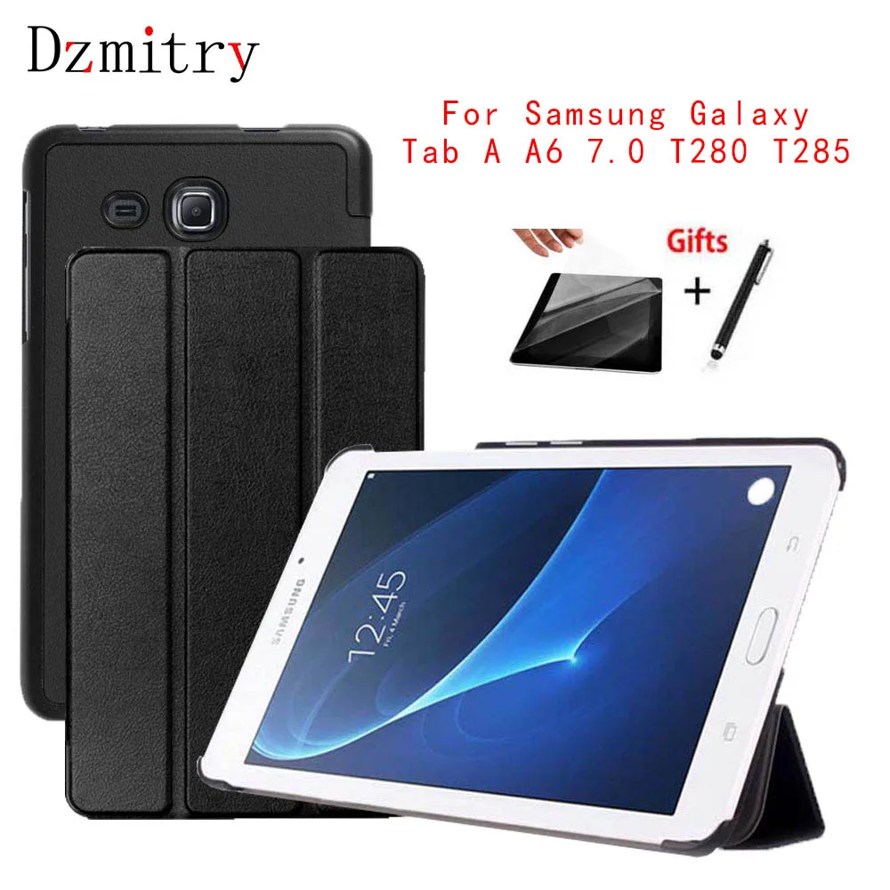 Для Samsung Galaxy Tab A a6 7 0 &quotT280 T285 SM-T280 умный чехол-подставка для планшета защитный