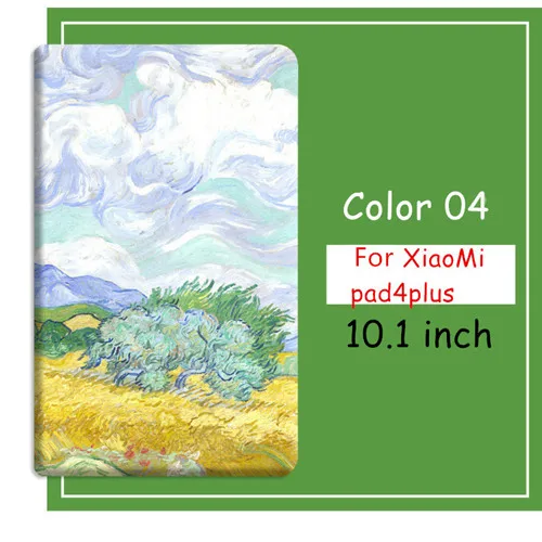 for Mipad4 plus 04 Mi pad4 plus 10 буквенный Магнитный флип-чехол с масляной росписью для Xiaomi mi Pad 4 Plus pc tablet 10," 8,0 защитный чехол smart Cover - Цвет: for Mipad4 plus 04