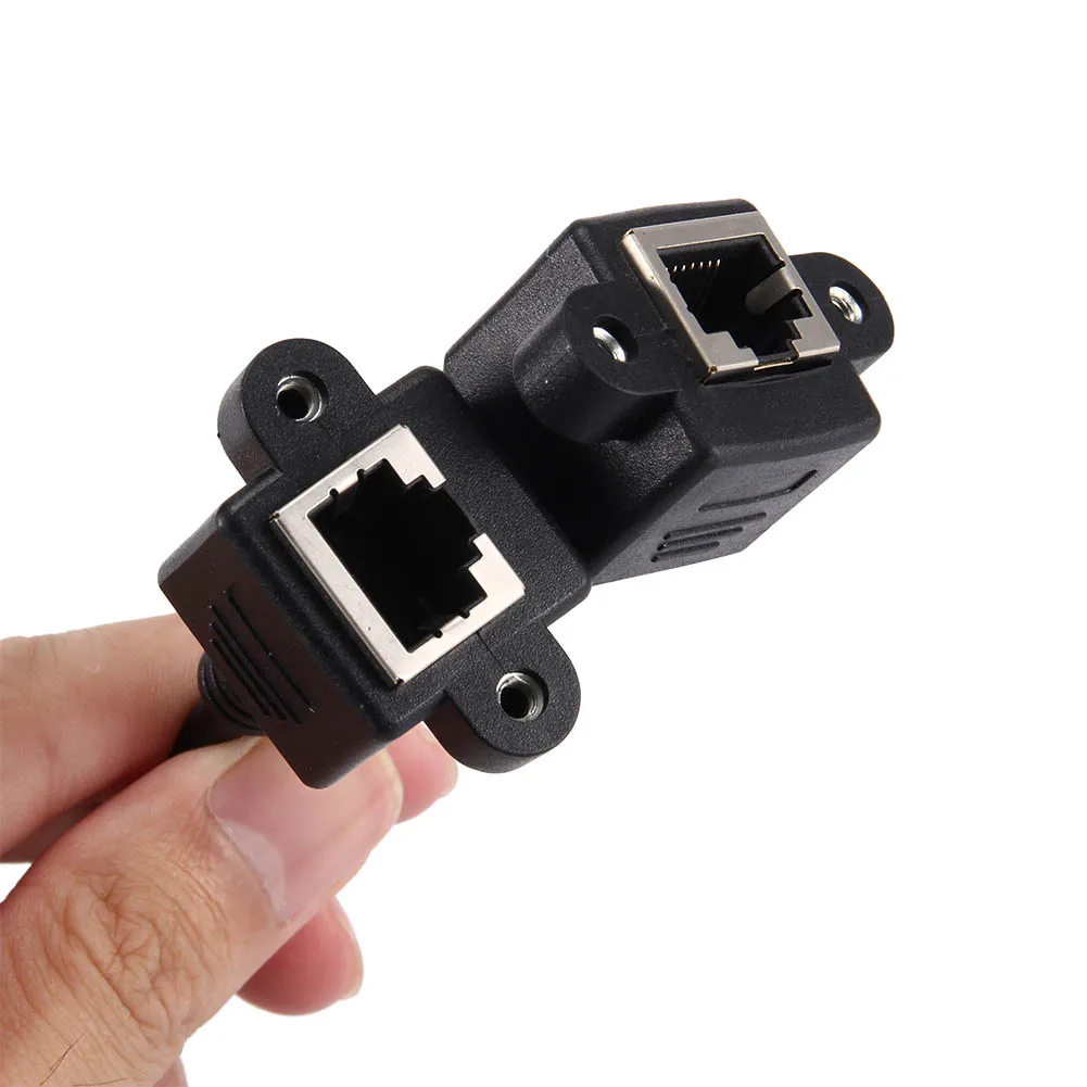 RJ45 Y сплиттер адаптер Ethernet кабель от 1 до 2 портов Штекерный разъем Кабели JR