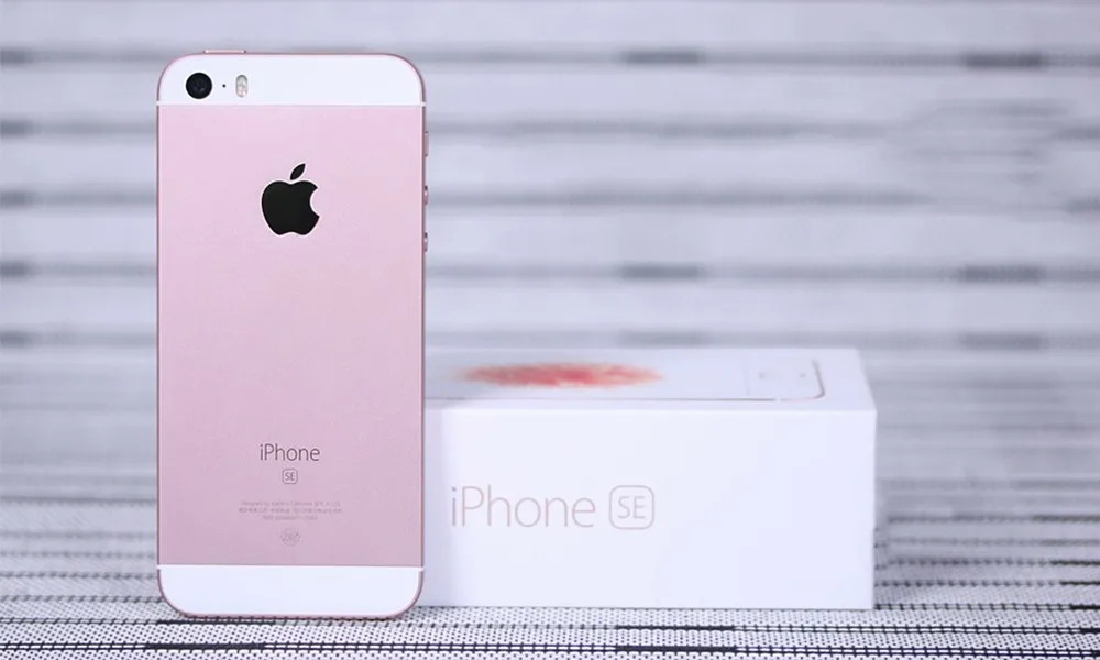 Оригинальный разблокированный Apple iPhone SE 4G LTE Touch ID WIFI 4 0 дюйма 12MP2G ОЗУ 16 ГБ 32 64 Гб 128