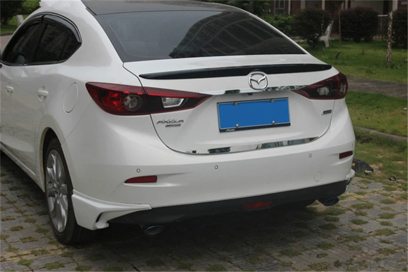 Использовать для Mazda m3 бампер губы год Мазда 3 PP пластиковый комплект кузова бампер губы спойлер Спорт