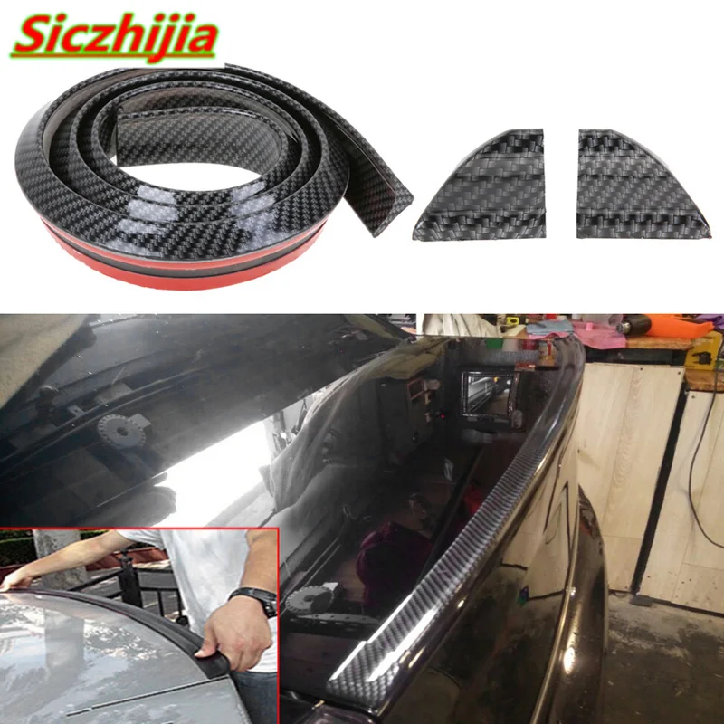 Задний спойлер из мягкого каучукового волокна для Lexus ES250 RX350 330 ES240 GS460 CT200H CT DS LX LS IS