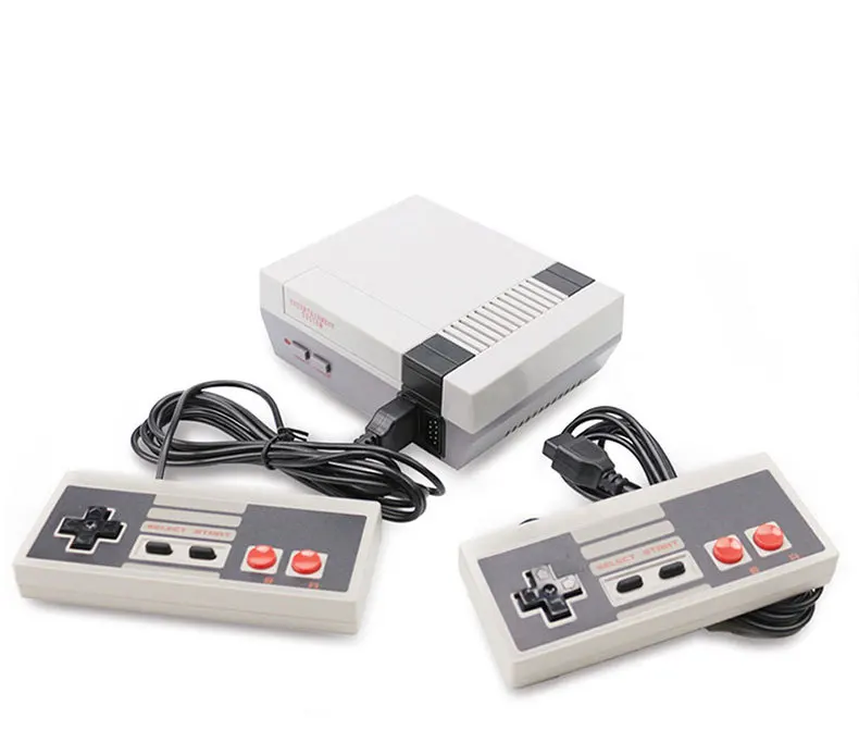 Классическая Мини игровая консоль NES tv 8 бит Ретро видео игровая консоль встроенные 620 игр AV Ручной игровой плеер семейный отдых