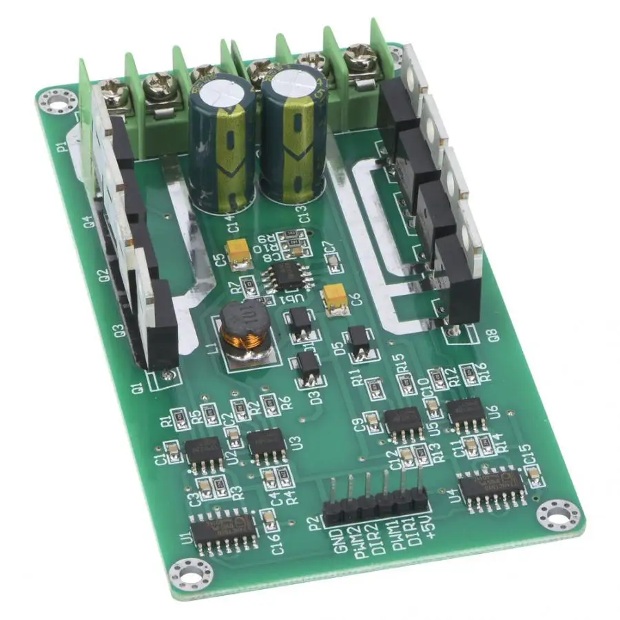 Плата модуля драйвера двойного двигателя 10 а DC IRF3205 MOSFET 3 36 в H образный чип Peak