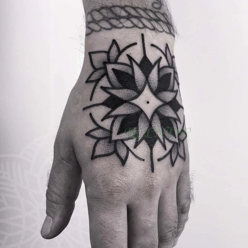 

Waterproof Temporary Tattoo Sticker single Flower Fake Tatto Flash Tatoo Hand Arm Foot Back Tato body art for Girl Women Men
