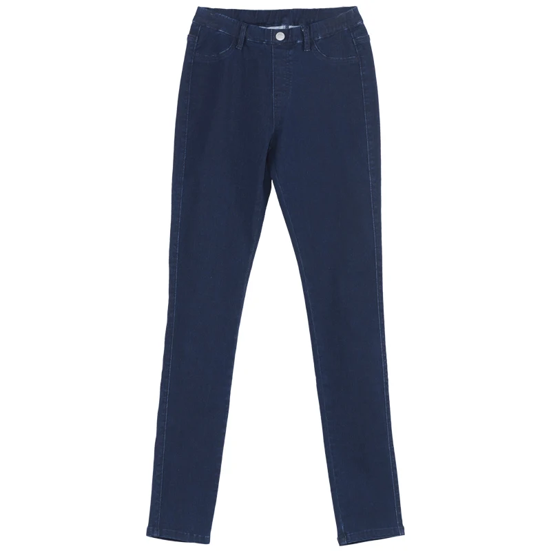 Женские узкие джинсы стрейч LEIJIJEANS, офисные черные джинсовые брюки-карандаш полной длины со средней посадкой, леггинсы большого размера, весна-лето
