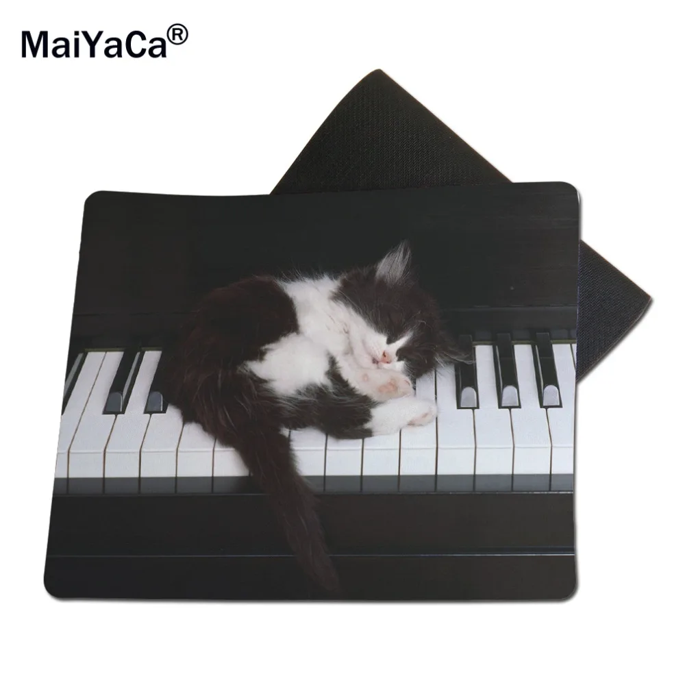 

Лучшие игровые коврики для клавиатуры MaiYaCa с кошками, лучшие игровые коврики для мыши, резиновый коврик 18*22 см и 25*29 см коврики для мыши
