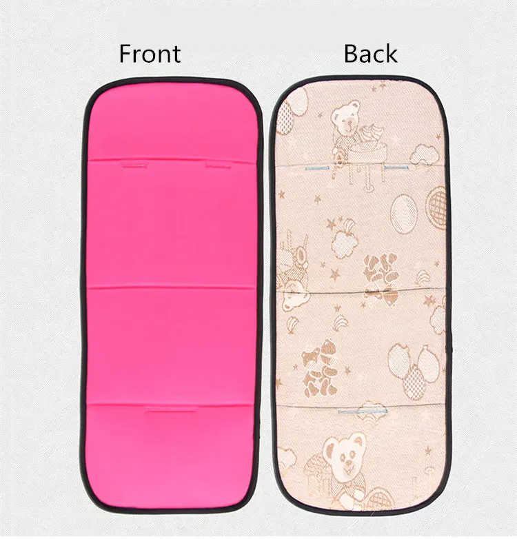 Сезон зима Лето детская коляска боковые подушки коврик анти горбатый сиденье для