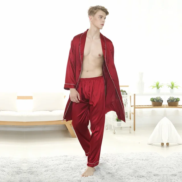 Новинка, мужской весенний халат, халат Yukata, мужское кимоно из вискозы, банное платье, ночная рубашка, одежда для сна, Пижама, Mujer, L-XXL