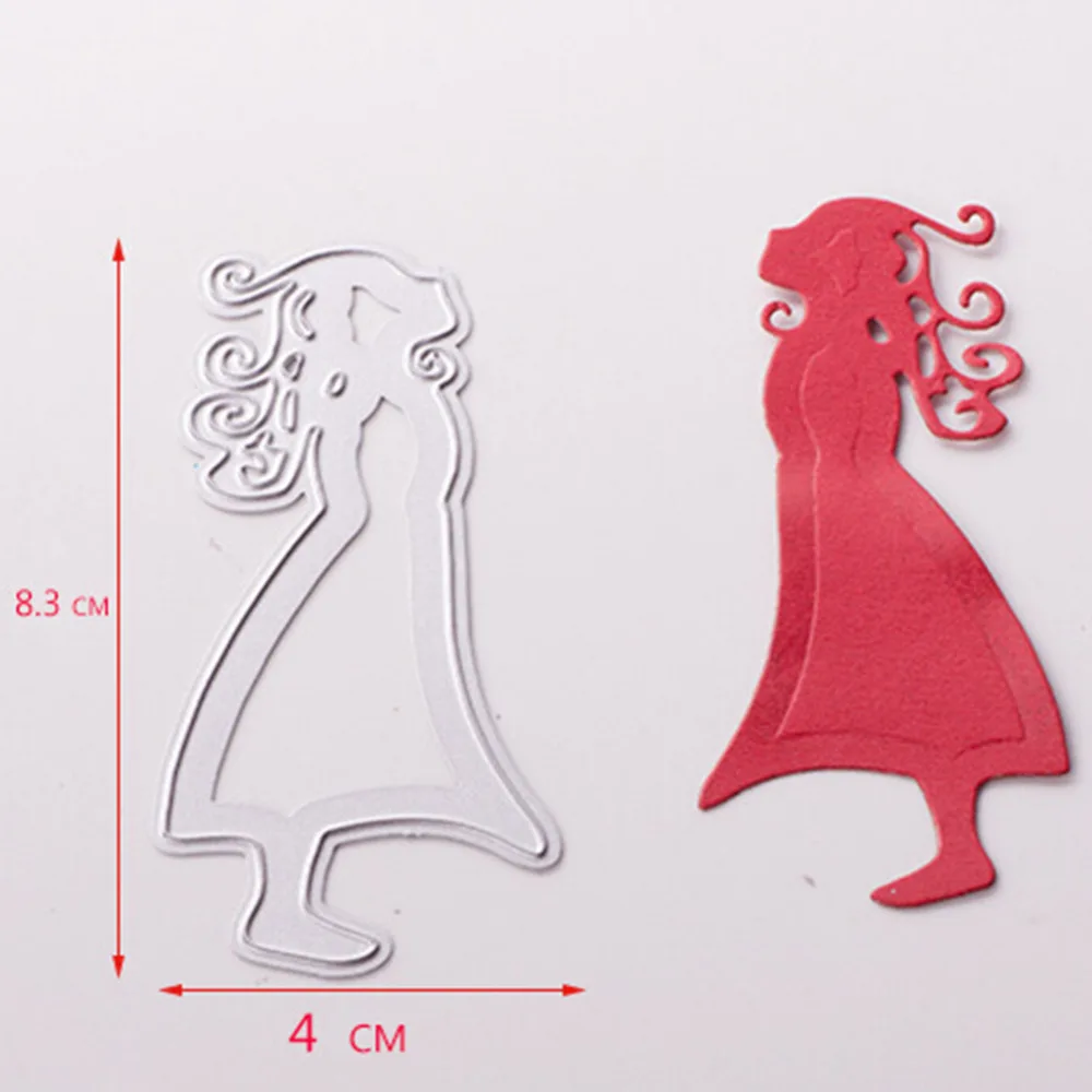 Вырубные штампы для скрапбукинга из металла тиснение молодых девушек альбом