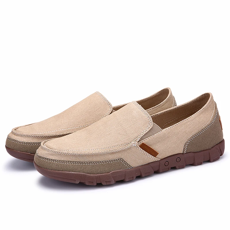 2017 Лето холст дышащий большой размер мужская сетка чистая мокасины мужские