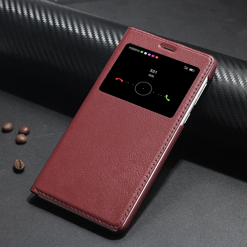 Чехол-книжка Toraise в винтажном ретро стиле из натуральной классической кожи для