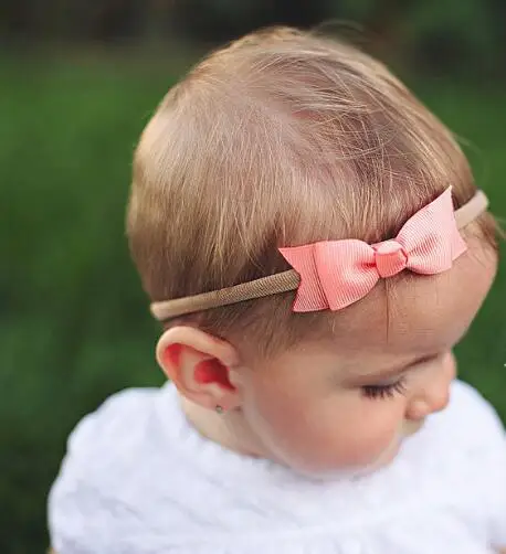 1 шт. нейлоновая эластичная заставка для маленьких девочек лента волос повязка на