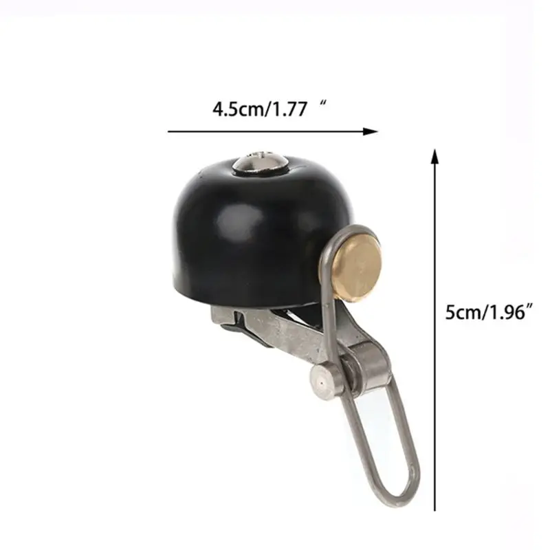 

Retro Bicycle Ring Classic Vintage Cycling Bike Bell With Clear Sound Spare Parts General Application For Cycle Fixed Cog