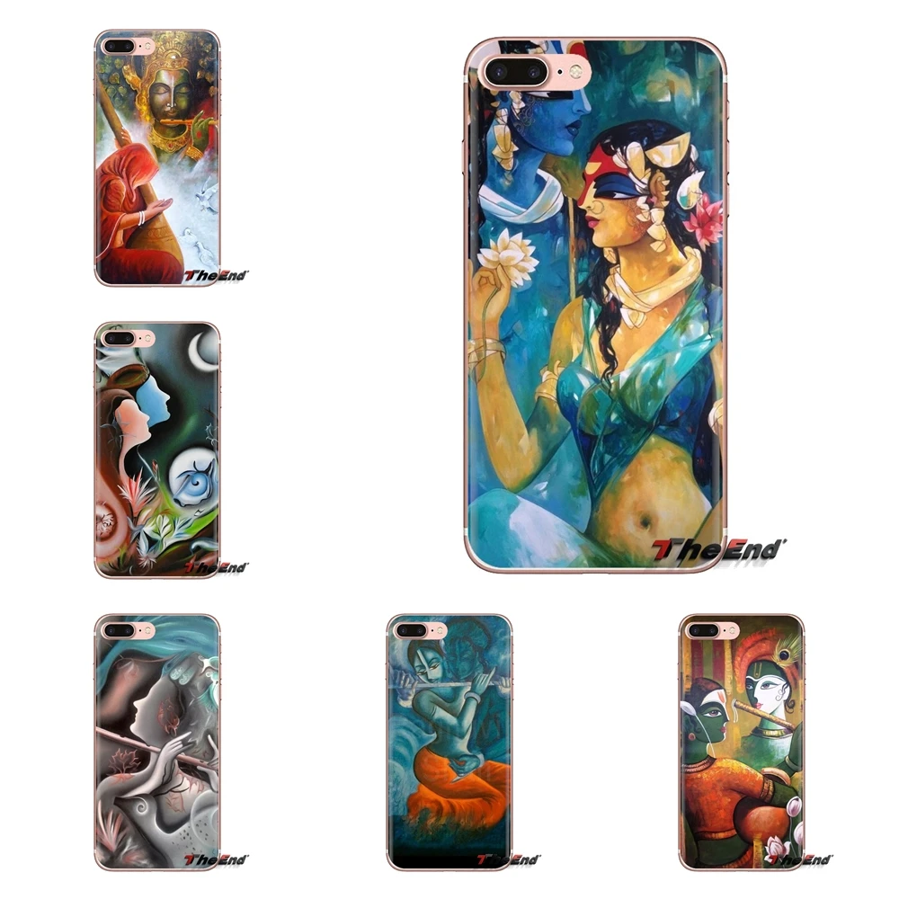 Для LG G3 G4 Mini G5 G6 G7 Q6 Q7 Q8 Q9 V10 V20 V30 X Power 2 3 K10 K4 K8 2017 силиконовые чехлы для ABSTRACT RADHA KRISHNA