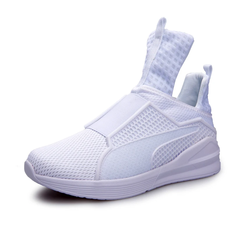 Мужской Обуви 2017 Новая Мода Повседневная Высокий Верх Марка Воздуха Mesh Дышащая