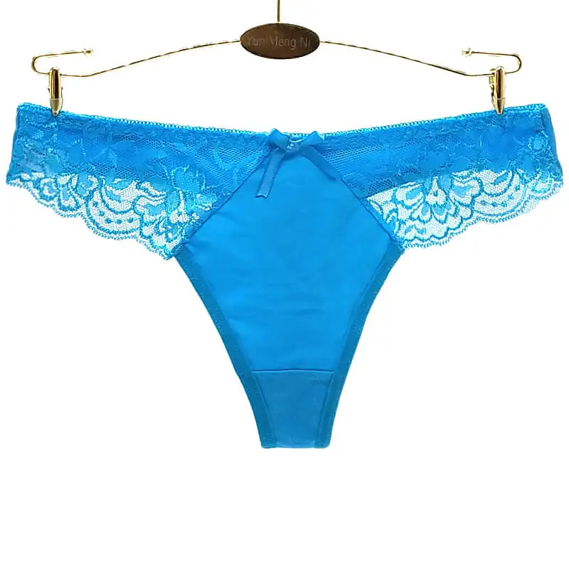 Комплект из 6 трусиков с низкой посадкой кружевной Женский стринги хлопковые