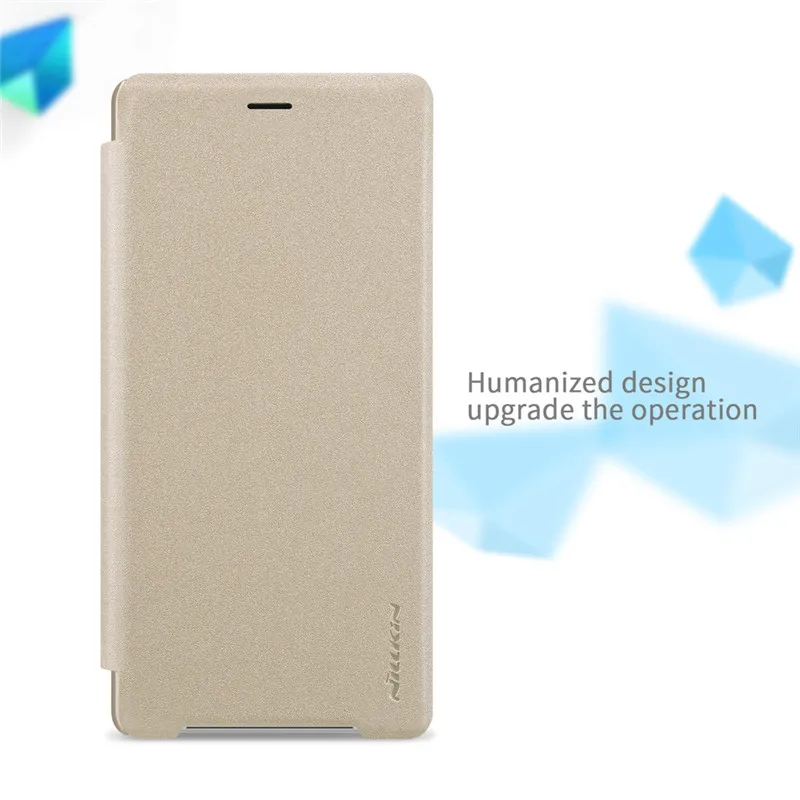 For Sony Xperia XZ2 Case NILLKIN Flip Book Style Leather Cover | Мобильные телефоны и аксессуары