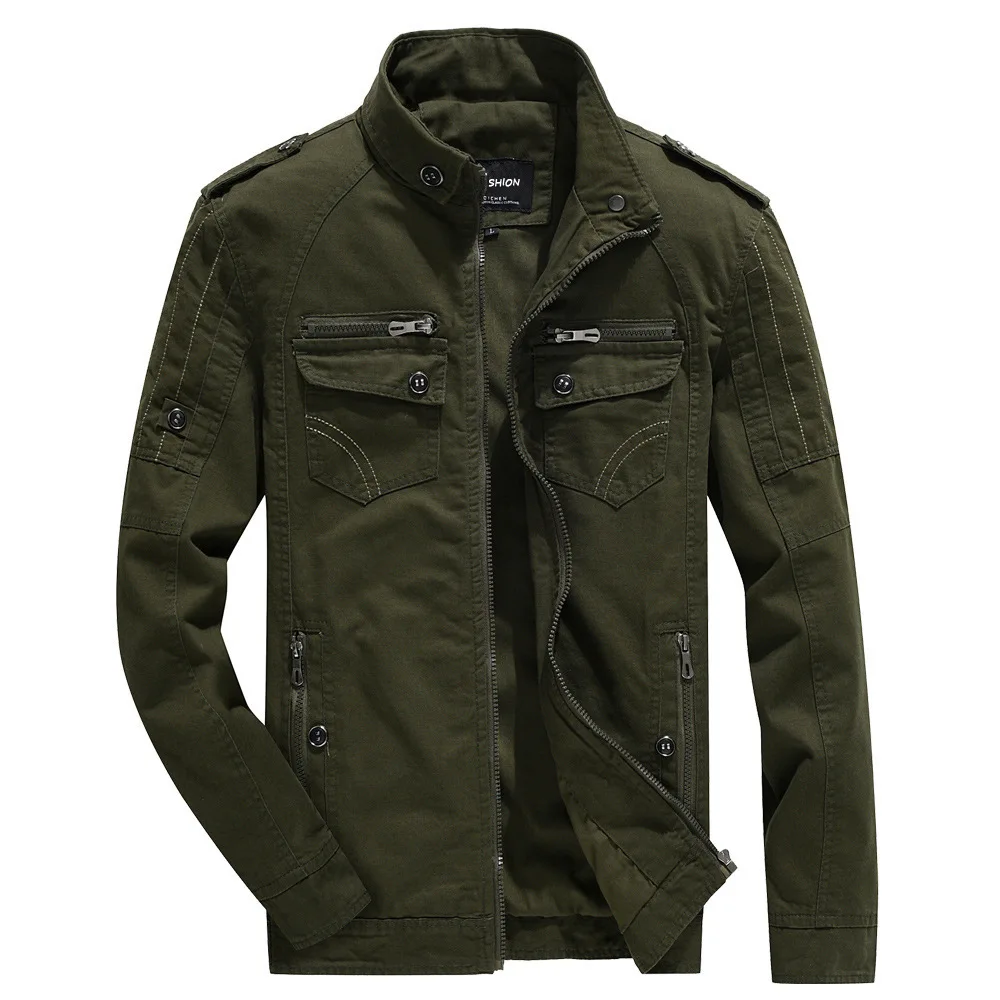 Мужская парка с воротником стойкой в стиле сафари уличная одежда Женская Осенняя