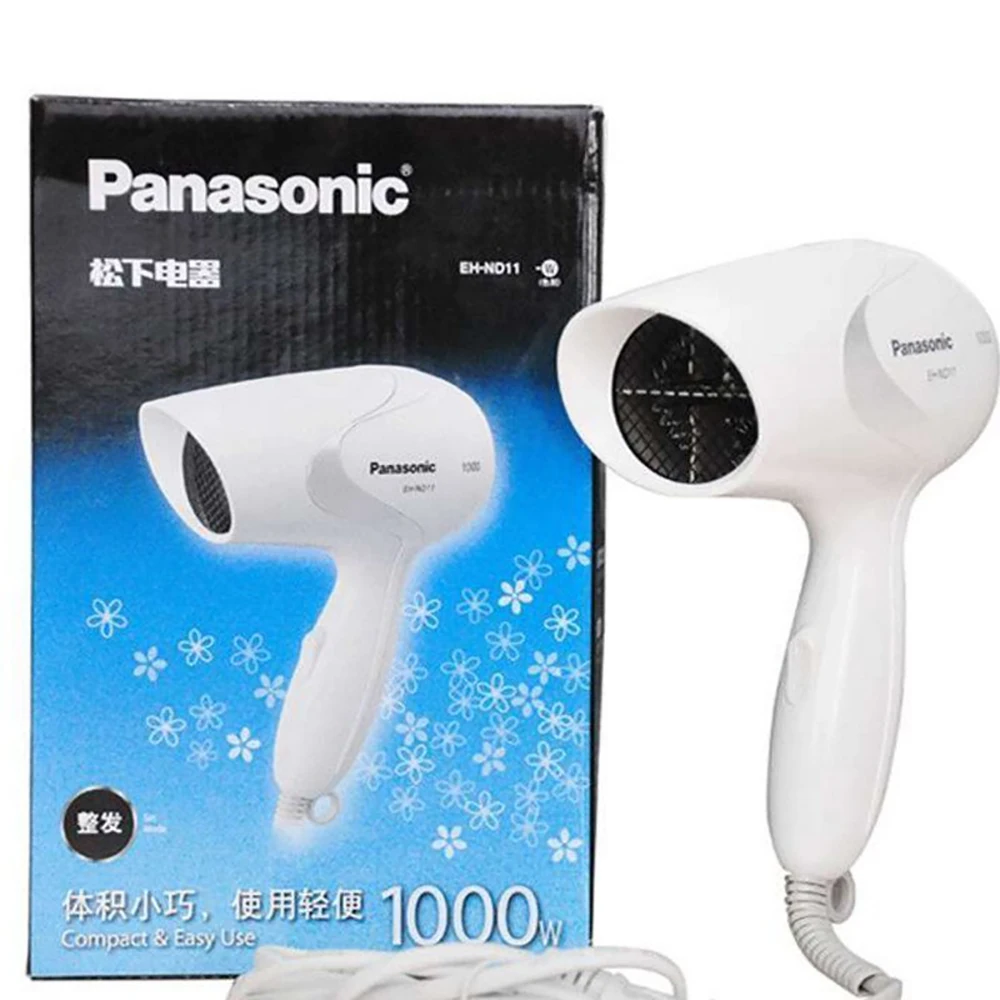 Panasonic Мощность Фул удар фен для волос EH ND11 дом мини 1000 Вт высокой мощности горячей