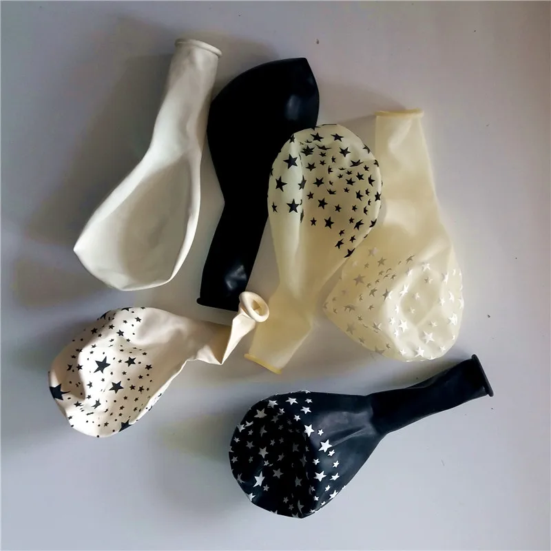 30 шт. латексные воздушные шары с пятиконечными звездами 12 дюймов 2 8 г|shop wedding