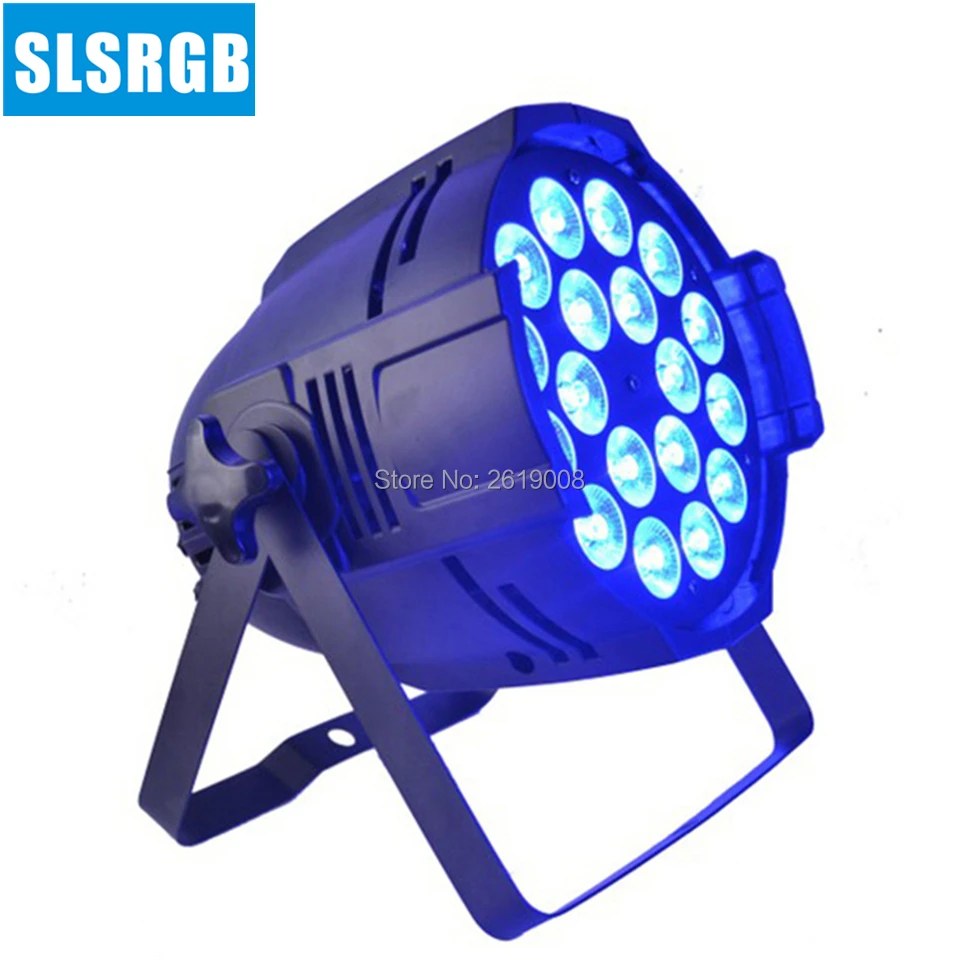 LED DJ PAR 64 18x12w LIGHT RGBA 4in1 DMX512 STAGE PARTY SHOW HIGH POWER RGBY quad color 12W Par Can Light dmx 8CH par | Лампы и
