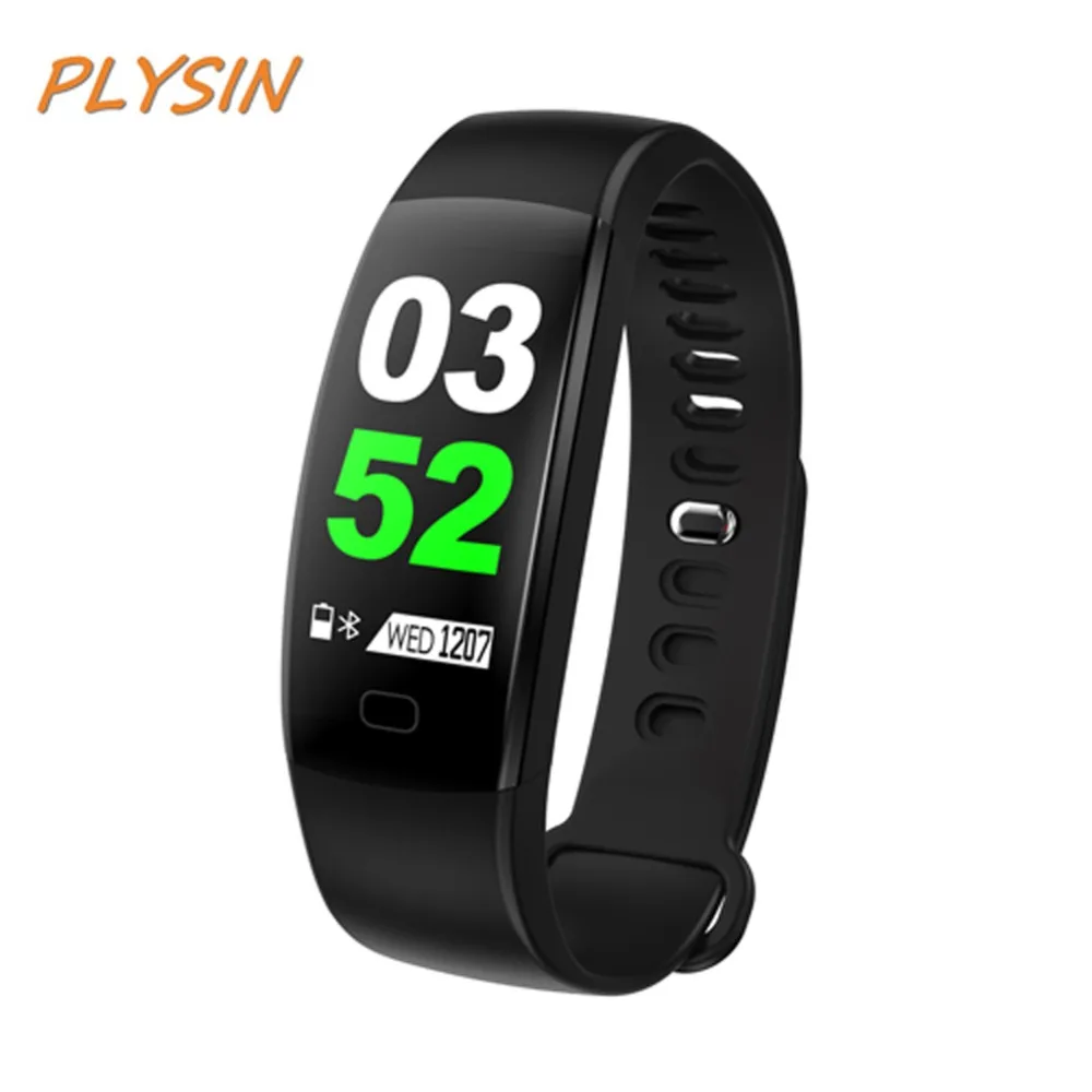 Фитнес трекер PLYSIN F64 смарт браслет с монитором сердечного ритма для смартфонов