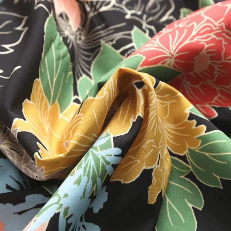 Linshow цветочный с цветочным принтом Футболка Для женщин короткий рукав