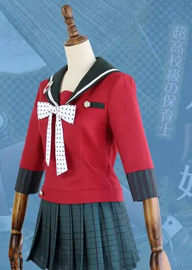 Косплей Японская игра Danganronpa V3: Killing Harmony Harukawa Maki школьная форма костюм Cos Одежда |