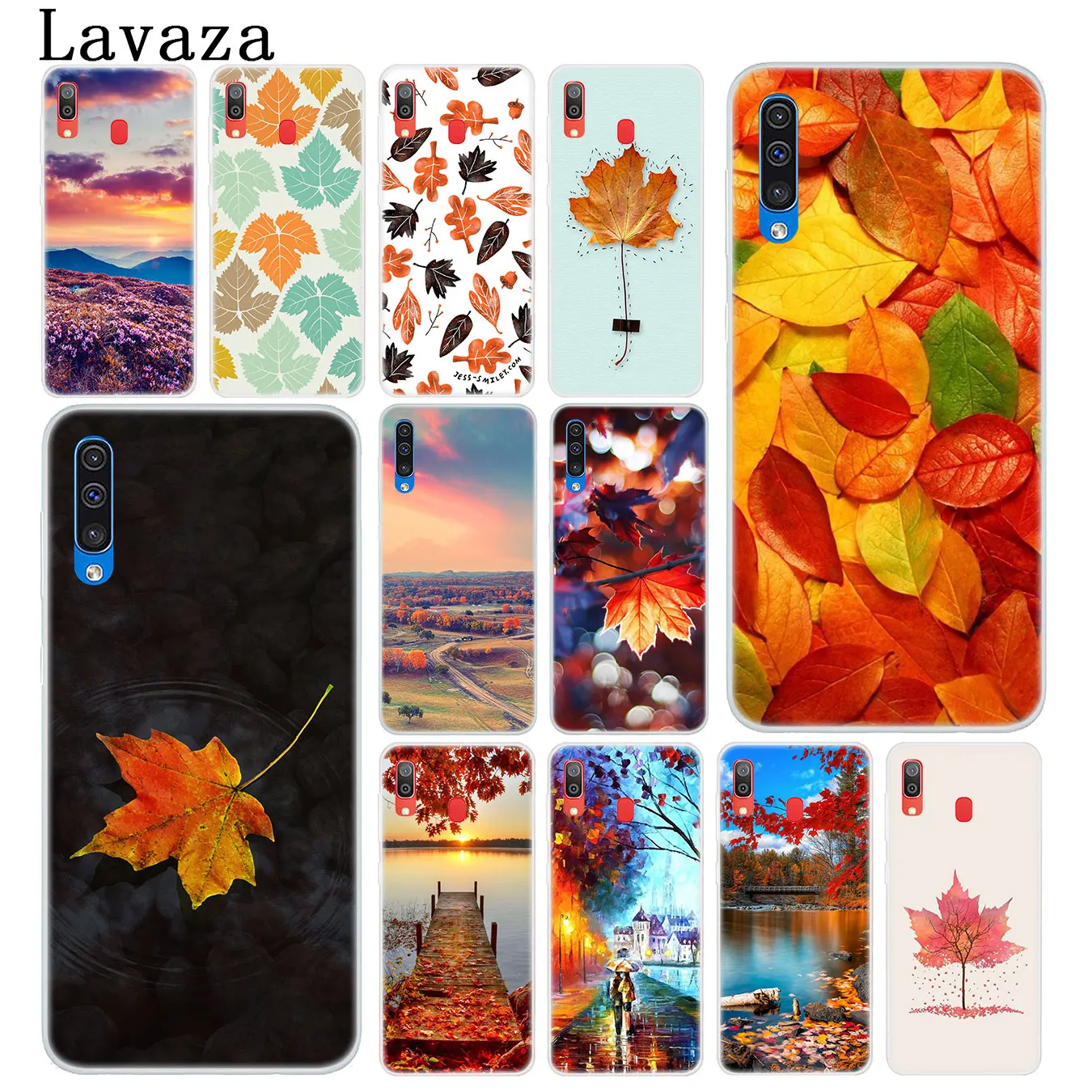 Lavaza осень кленовые листья декорации жесткий чехол для телефона для samsung Galaxy A10 A20 A30 A40 A50 A60 A70 M10 M20 M30 M40 A20e