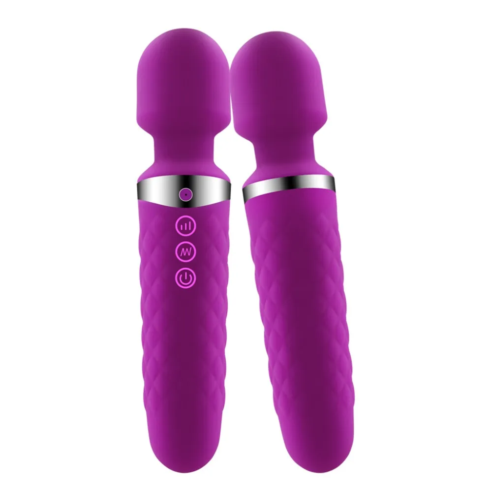 Силиконовый вибратор G Spot Дилдо С 16 режимами вибрации мягкий массажер для головы