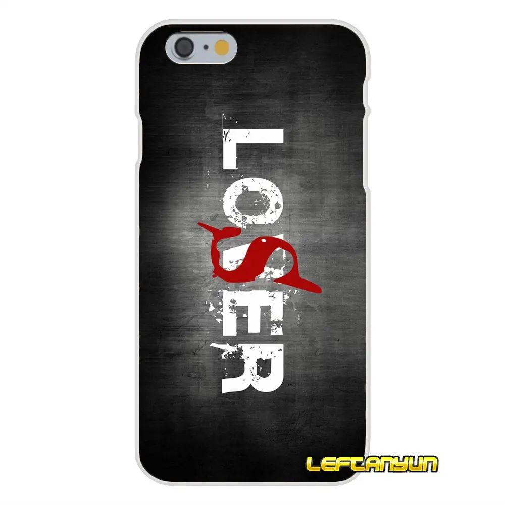 Забавные цитаты Loser Lover для Huawei P Smart Mate Y6 Pro P8 P9 P10 Nova P20 Lite Mini 2017 аксессуары чехлы