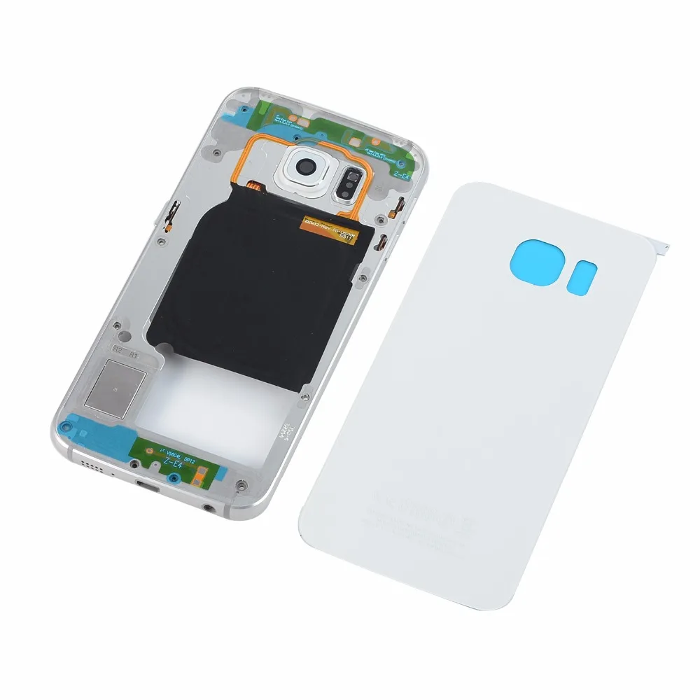 Корпус для Samsung Galaxy S6 Edge G925 G925F металлический корпус средняя рамка + Задняя