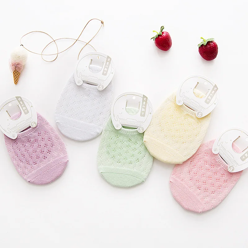 Хлопковые нескользящие носки для новорожденных детские тапочки милые маленьких