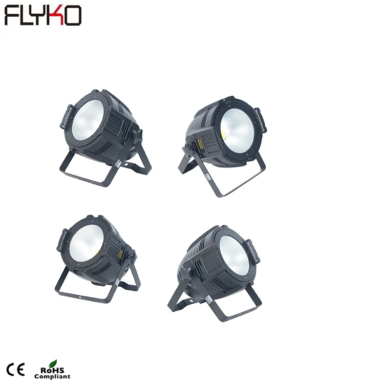 Flyko Освещение для дома и отдыха белый DMX LED 100 Вт COB Par сценическое освещение
