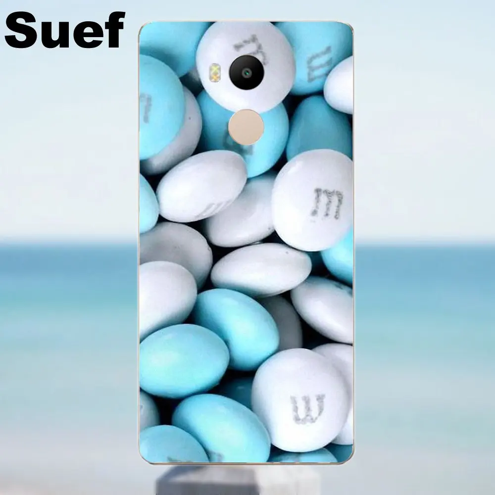 Suef мягкий чехол из ТПУ M S шоколадный синий упаковка для Xiaomi Redmi 4 3 3S Pro Mi3 Mi4 Mi4i Mi4C Mi5