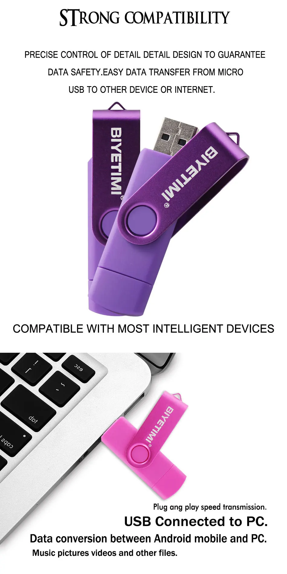 Настоящий Usb 3,0 Biyetimi OTG USB флеш-накопитель для смартфонов/планшетов/ПК 8 ГБ 16 ГБ 32 ГБ 64 ГБ флеш-накопитель высокоскоростной флеш-накопитель sct18