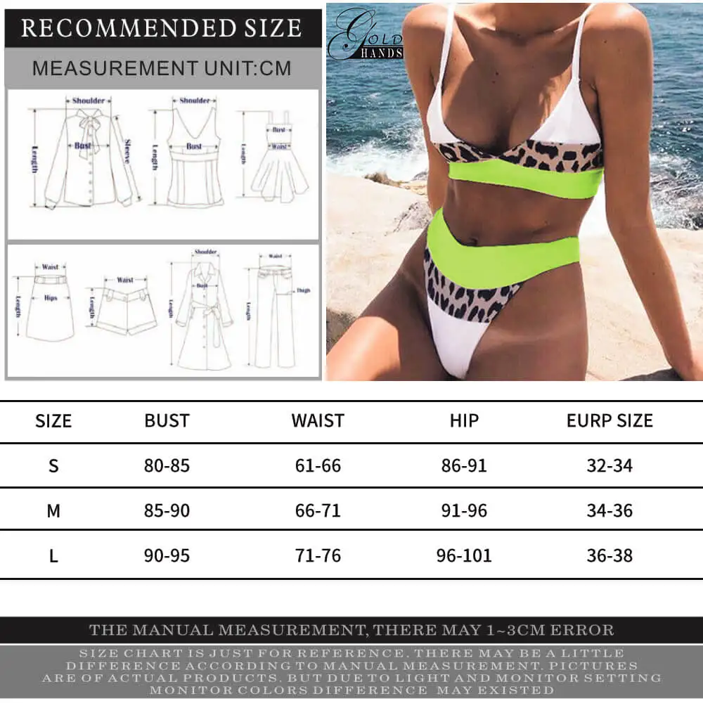 FDBRO комплект бикини с леопардовым принтом спортивный купальник неоновое