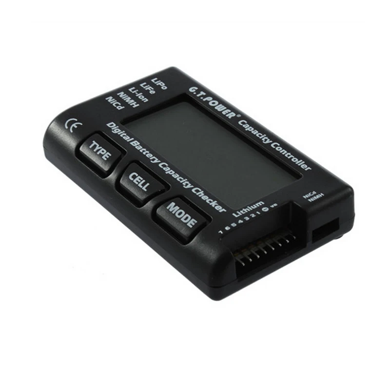 G.T. power RC CellMeter 7 цифровой проверки емкости батареи для вертолетный Липо жизни Li Ion