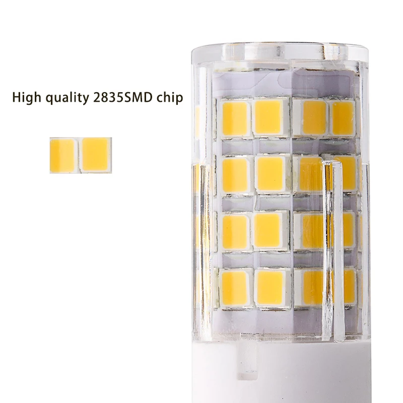 Светодиодная лампа G4 220 в 110 5 вт светодиодная лампады Bombillas 2835 SMD 51 с теплым