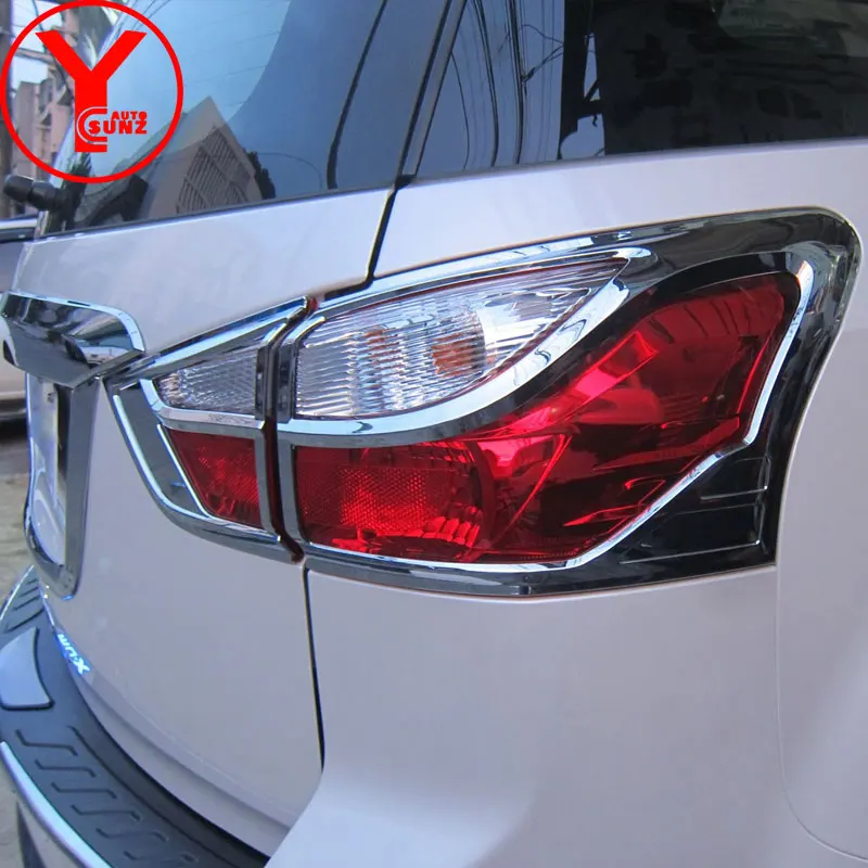 Хромированный комплект для кузова протектор дверной ручки фара ISUZU MUX 2013 2016 чехол