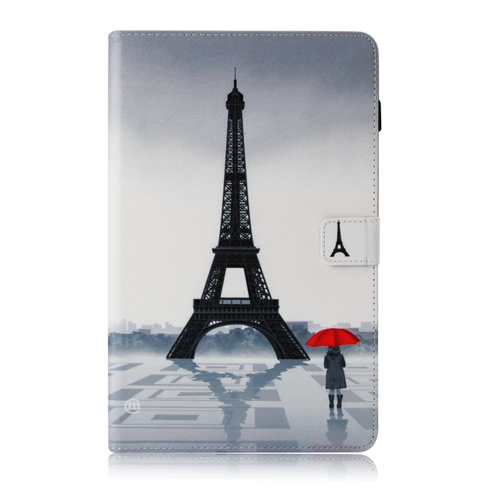 Newest 10.5&quot Smart Tablet Case for Samsung Galaxy Tab A 2018 T590 T595 Slim Folding Flip Stand Cover PU Leather Accessories |