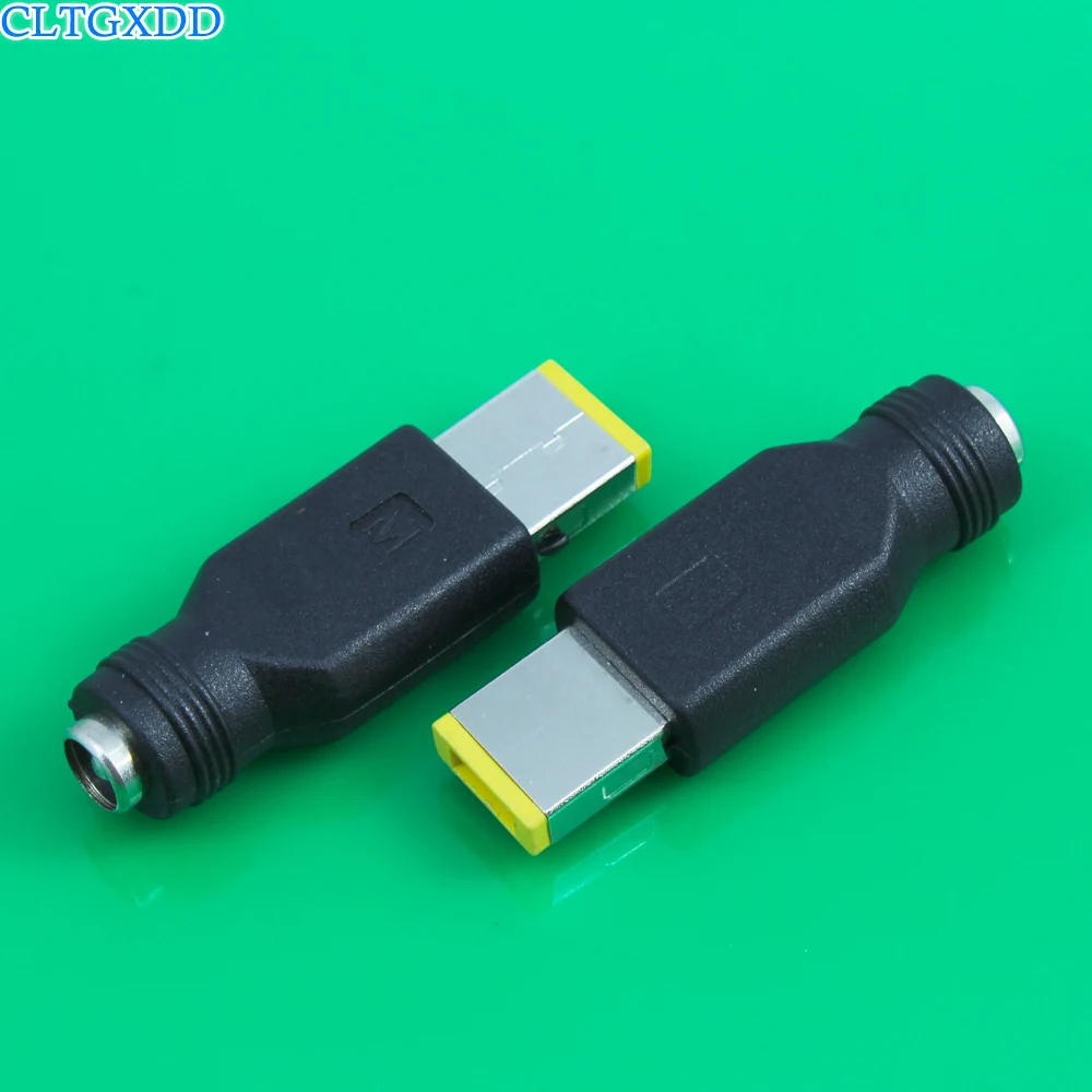 

cltgxdd Adapter Charging Head 5.5X2.5 Turn Square Interface DC Barrel Adapter Connector for Lenovo