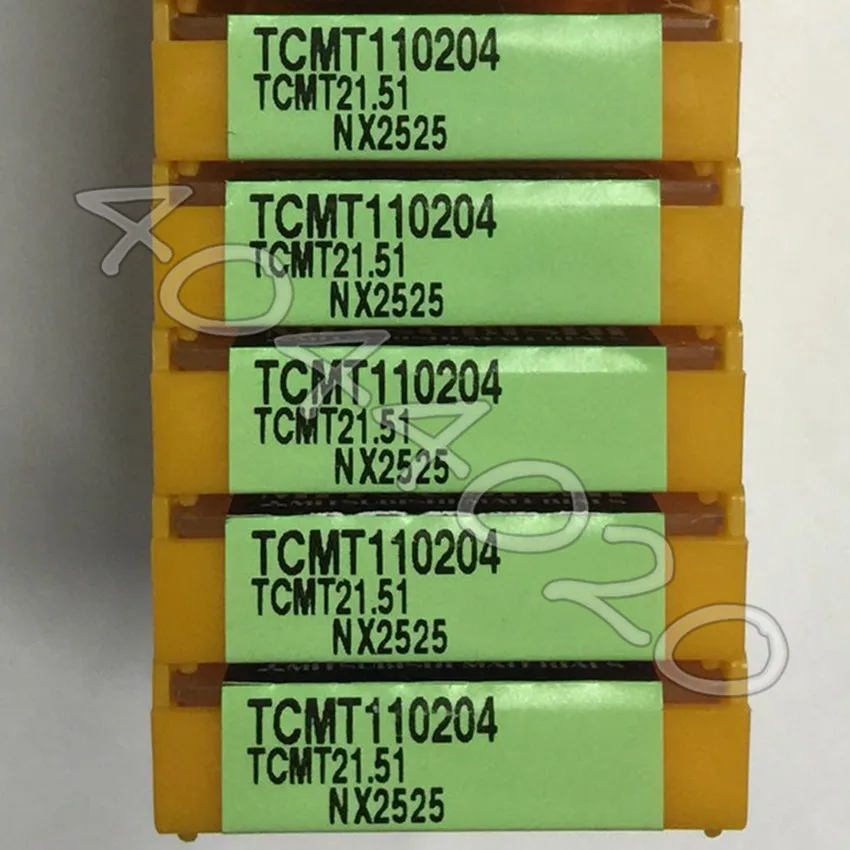 Твердосплавные вставки TCMT110204 NX2525 TCMT21.51 10 шт.|Токарный инструмент| |