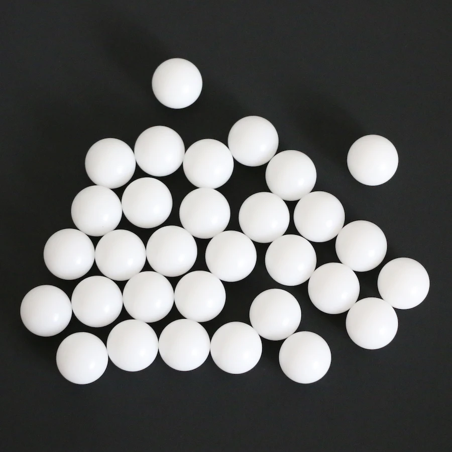 

14.288mm ( 9/16'' ) 200pcs Delrin Polyoxymethylene (POM) /Celcon Plastic Solid Balls for Valve component, bearing application