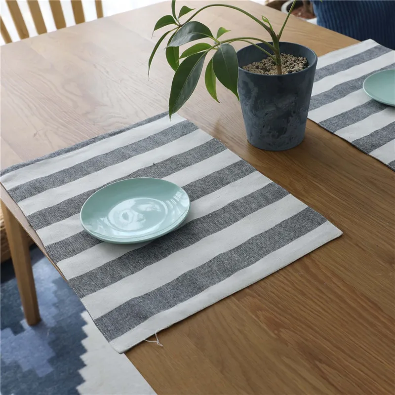 Nodic Print Stripe Table Runner Flag Modern Fashion Tablecloth Cover Placemat Pillowcase Wedding Party Home Decoration | Дом и сад