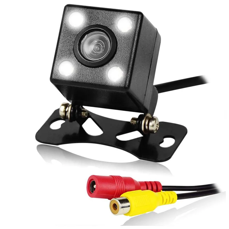 Led camera YuanTing 4,3 дюймовый автомобильный монитор TFT lcd& ночное видение Водонепроницаемая резервная парковочная камера Универсальная широкоугольная Автомобильная камера заднего вида - Название цвета: Led camera