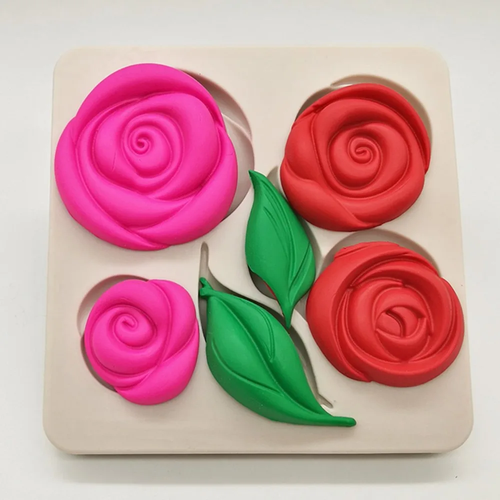 Силиконовые формы 3D маленькая Русалка рыбий хвост мягкие силиконовые торт