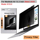 (299 мм * 195 мм) Фильтр конфиденциальности Анти шпионские ПЭТ экраны Защитная пленка для 2018 2019 Новый MacBook Air 13,3 дюйма с сенсорным ID A1932