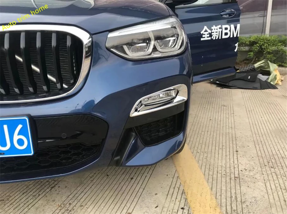 Хромированные Противотуманные фары для переднего бампера 2 шт. BMW X3 G01 2018 2019 2020 |